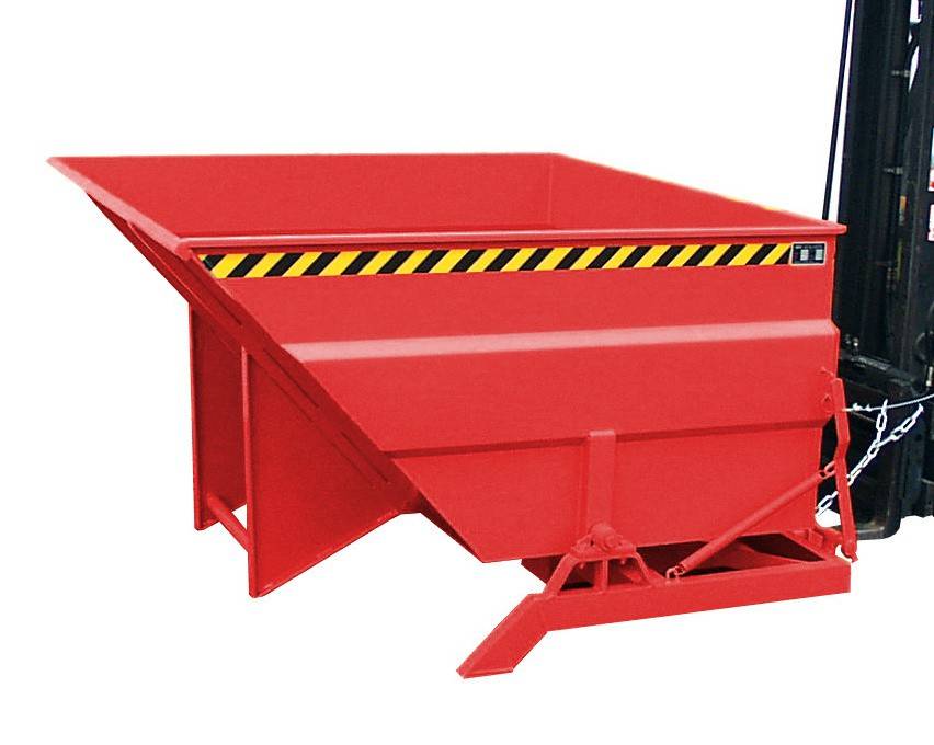 Kippbehälter BKC 200, lackiert, Feuerrot