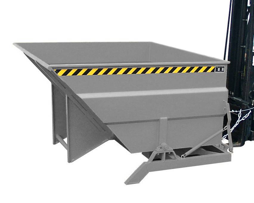 Kippbehälter BKC 200, lackiert, Mausgrau