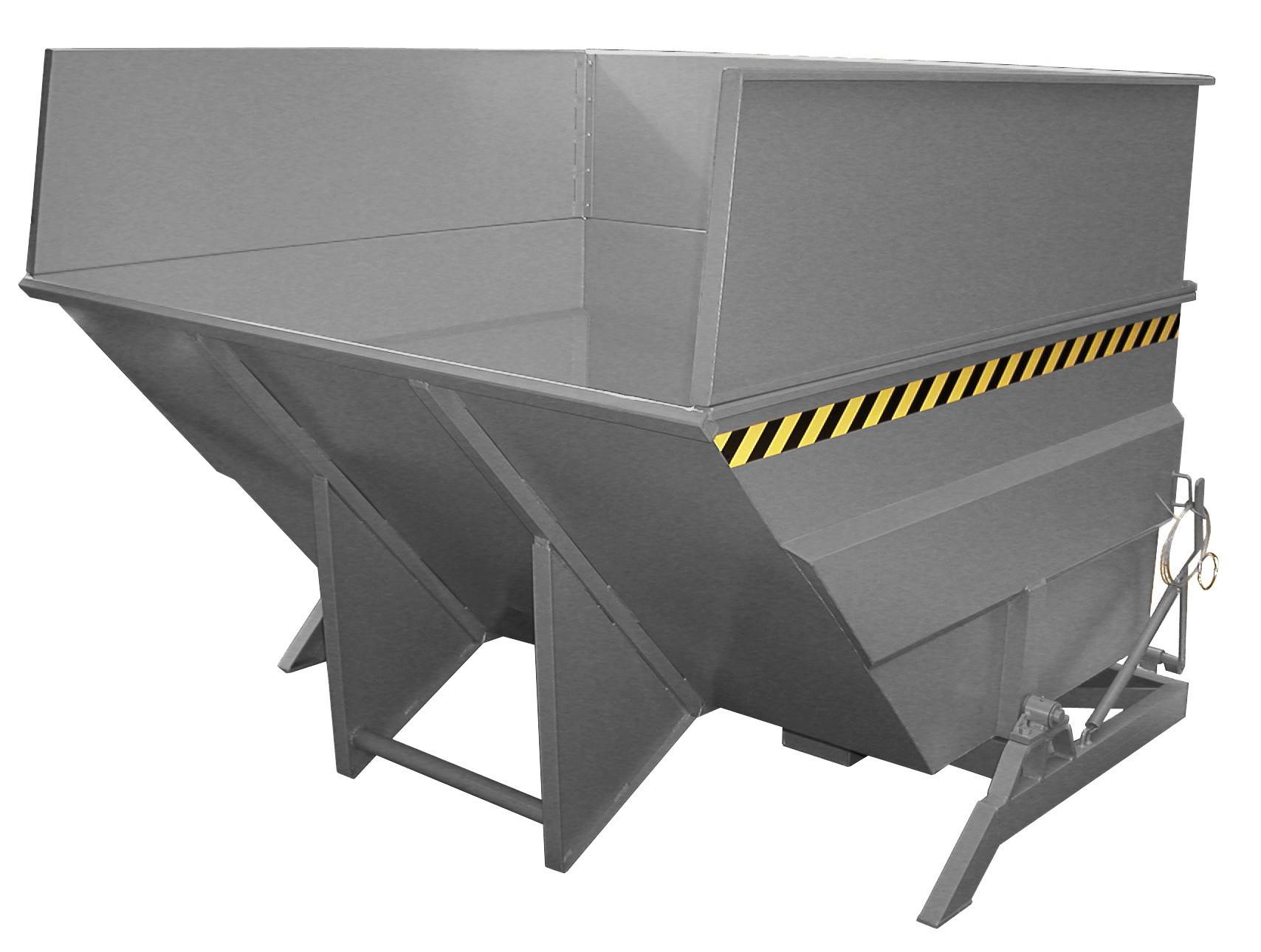 Kippbehälter BKC 500, lackiert, Mausgrau