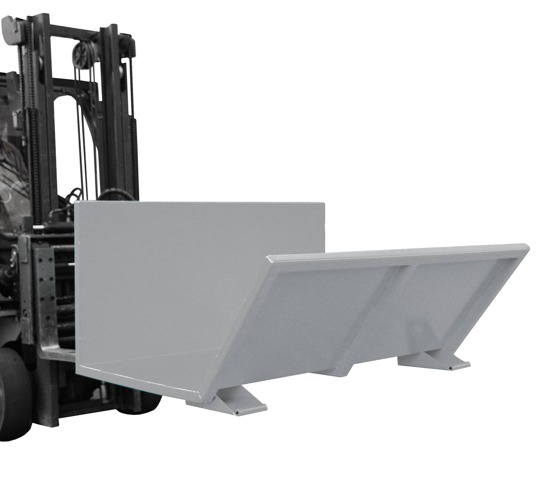 Langgutkipper LGK, lackiert, Mausgrau