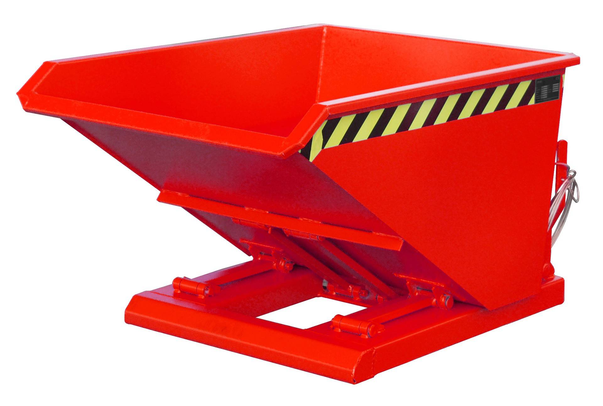 Kippbehälter NK 30, lackiert, Feuerrot