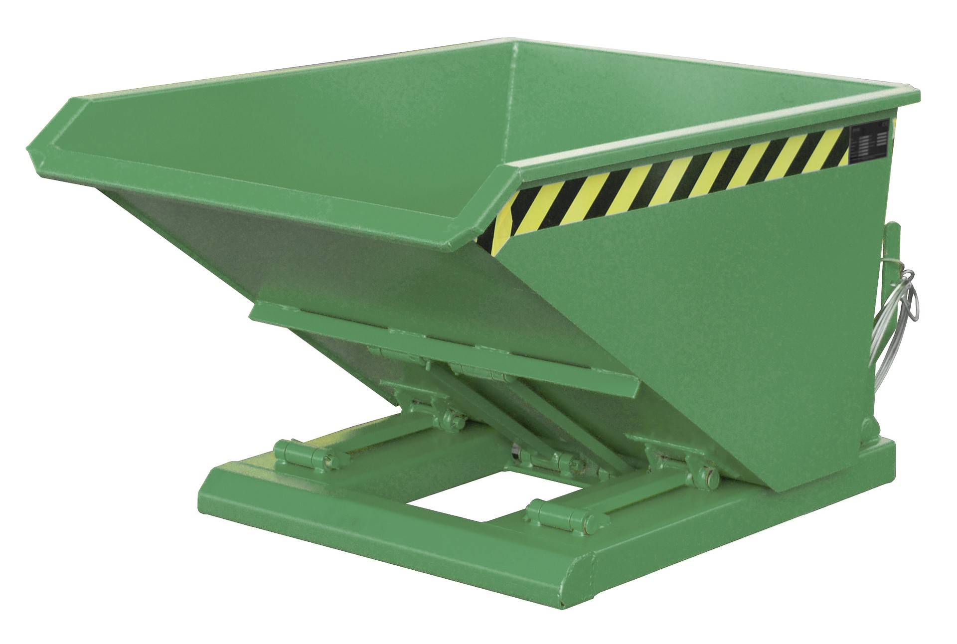 Kippbehälter NK 30, lackiert, Resedagrün