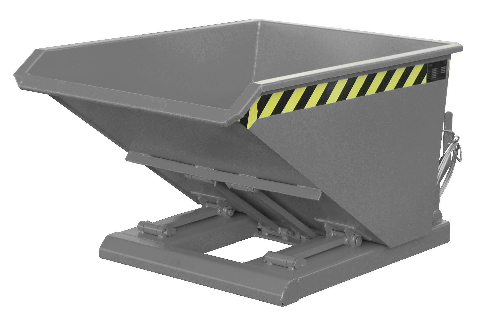 Kippbehälter NK 30, lackiert, Mausgrau