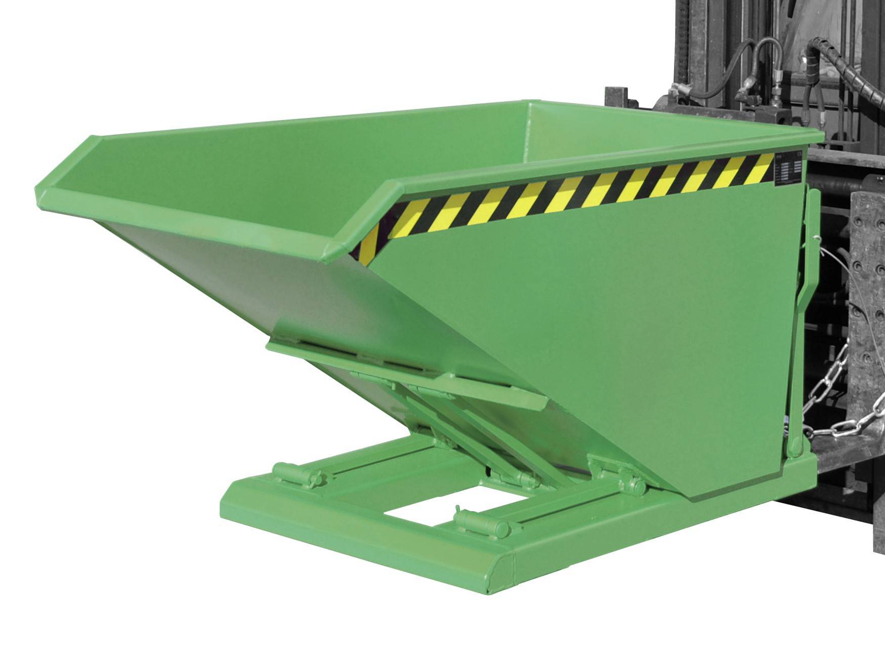 Kippbehälter NK 50, lackiert, Resedagrün