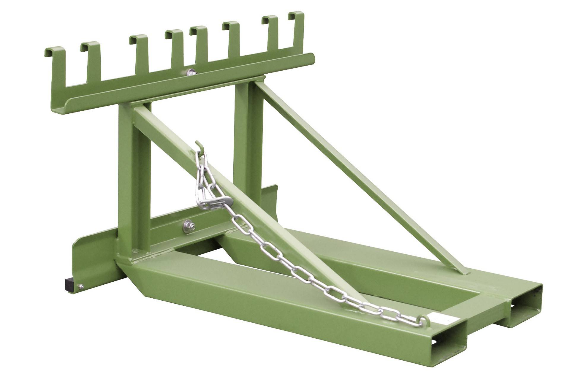 Mülltonnen-Heber MH-II, lackiert, Resedagrün