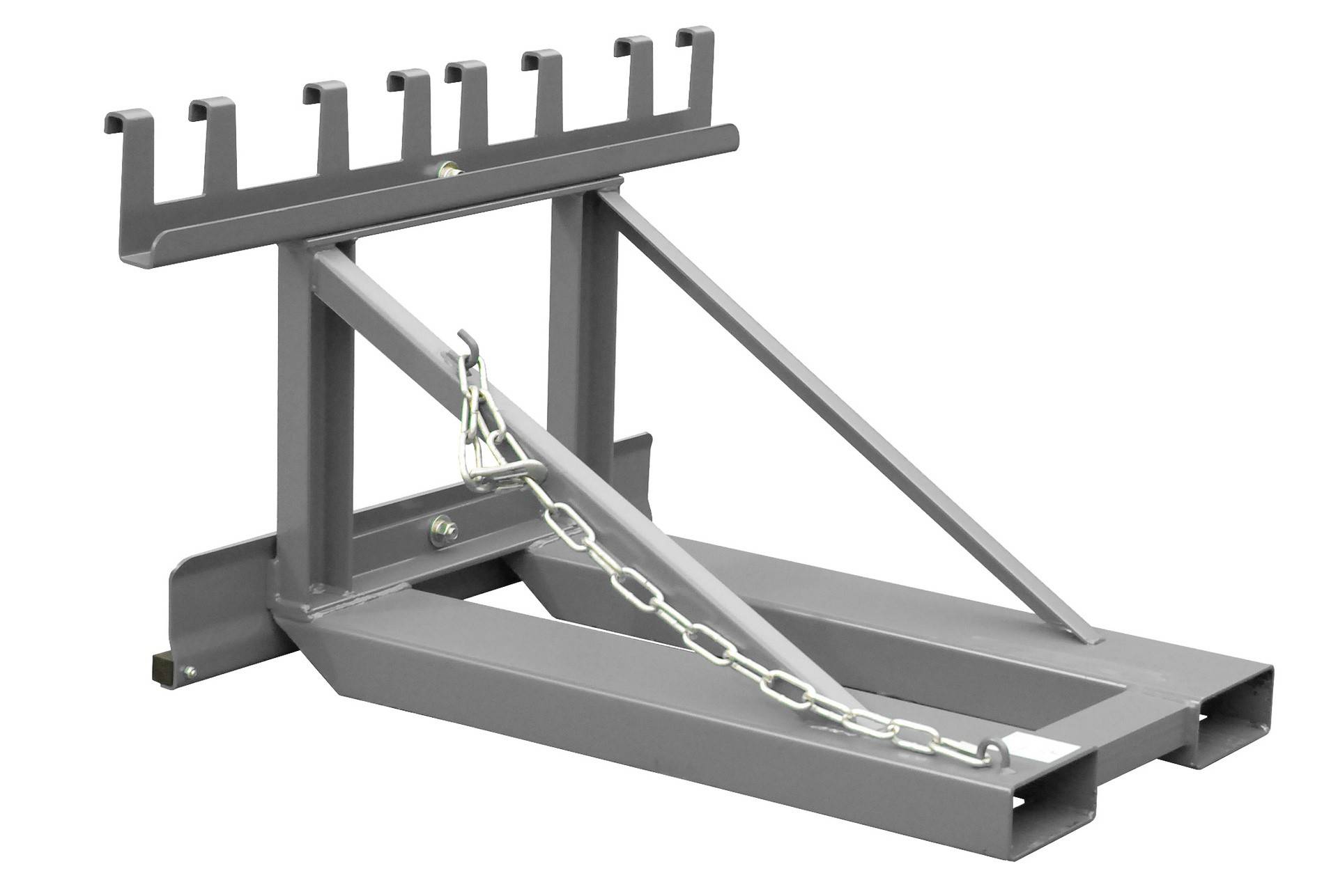 Mülltonnen-Heber MH-II, lackiert, Mausgrau