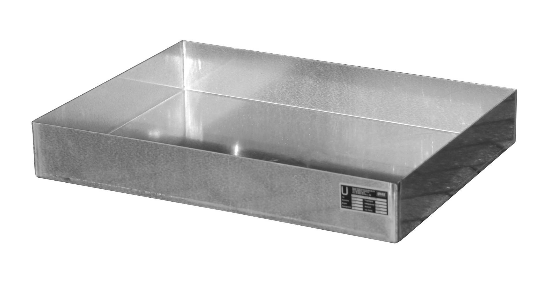 Kleingebindewanne für Paletten KGW-P 2, Edelstahl 1.4571