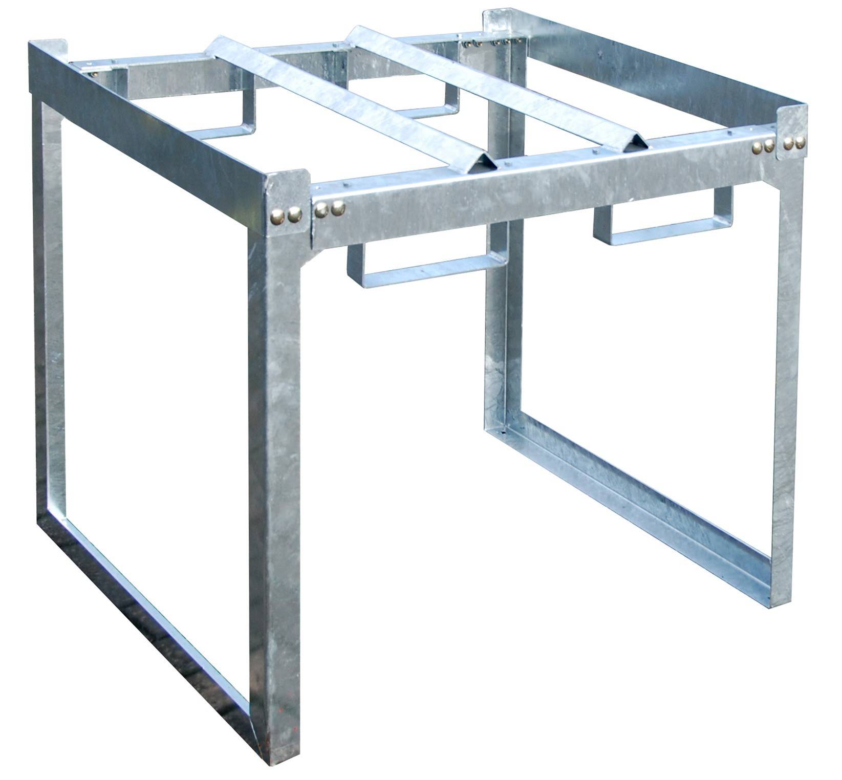 Fass- und Kleingebinderegal FRE-1/M, feuerverzinkt