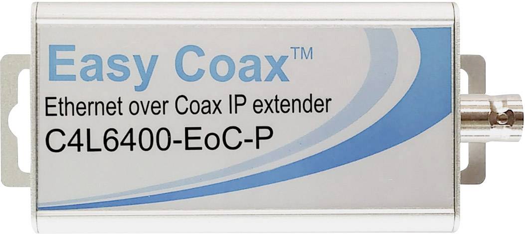 Renkforce RF-2016822 Netzwerkverlängerung Koax Reichweite (max.): 1500m 2 St. 100MBit/s mit PoE-Funktion