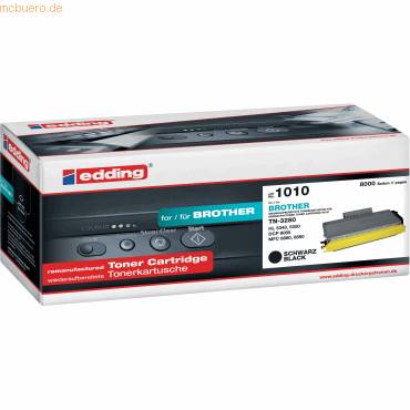 Edding Toner ersetzt Brother TN-3230, TN-3280 Kompatibel Schwarz 8000 Seiten EDD-100 EDD-100