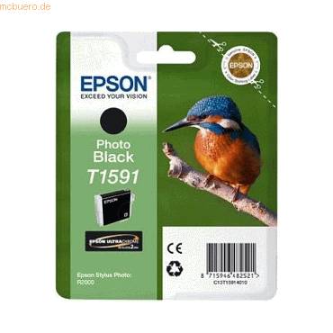 Epson T1591 - 17 ml - Photo schwarz - Original - Blisterverpackung - Tintenpatro