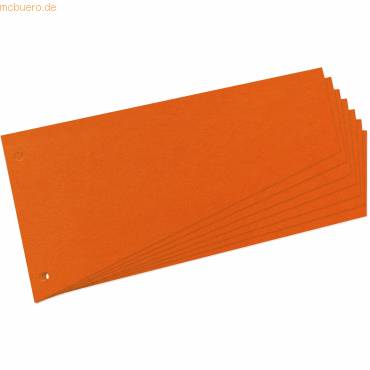 Trapeztrennstreifen 230x120mm 190g/qm orange