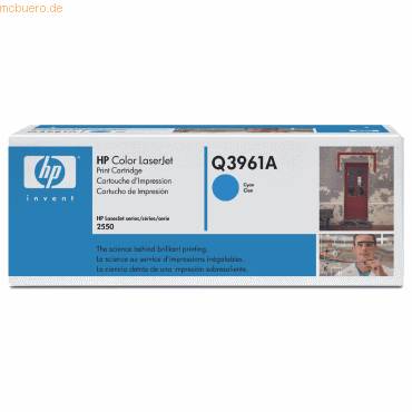 HP 122A - Cyan - original - LaserJet - Tonerpatrone (Q3961A)