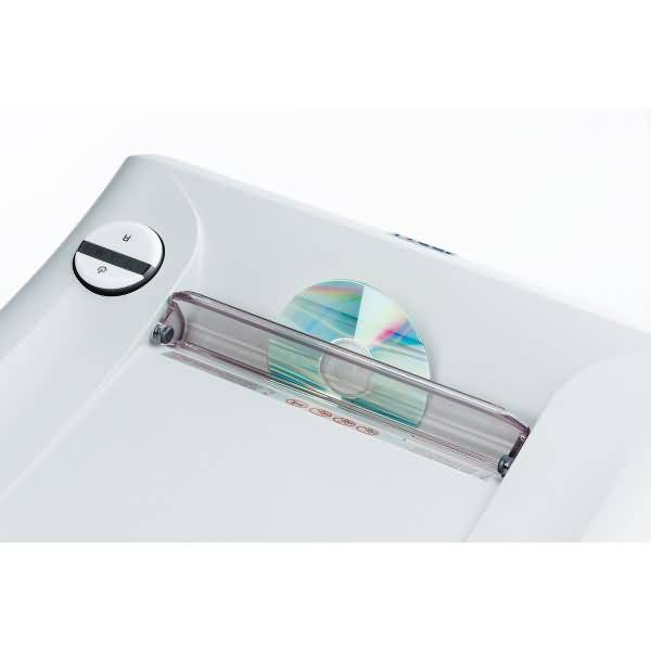 Ideal Office 2503 CC 2x15 Aktenvernichter 10 Blatt Partikelschnitt 2 x 15 mm P-5 75 l Vernichtet auch Büroklammern, Heftklammern, Kreditkarte