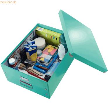 Ablagebox Click & Store A3 eisblau