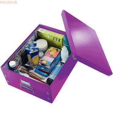 Ablagebox Click & Store A3 violett