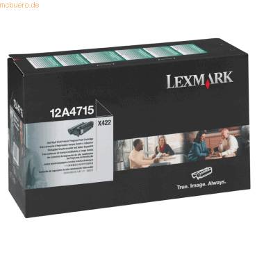 Lexmark Schwarz - Original - Tonerpatrone LRP - für Lexmark X422 LDS SAGE - X422