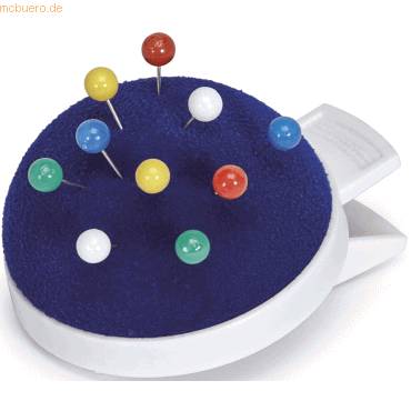 Nadelkissen Druchmesser 6 cm blau