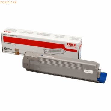 OKI - Cyan - Original - Tonerpatrone - für C801dn
