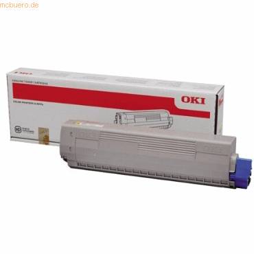 OKI - Gelb - Original - Tonerpatrone - für C831cdtn