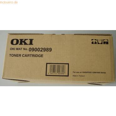Toner Original OKI 09002989 schwarz