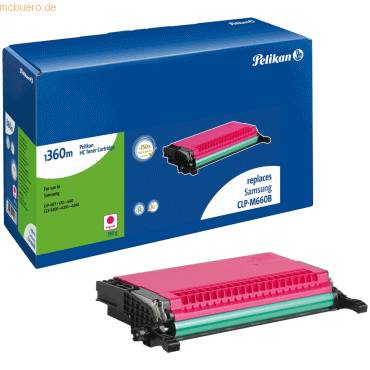 Toner-Kartusche für Samsung CLP-M660B magenta Typ 1360M