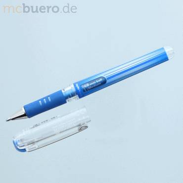 Gelschreiber Hybrid 0,5mm metallic blau