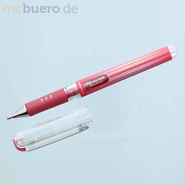 Gelschreiber Hybrid 0,5mm metallic rot
