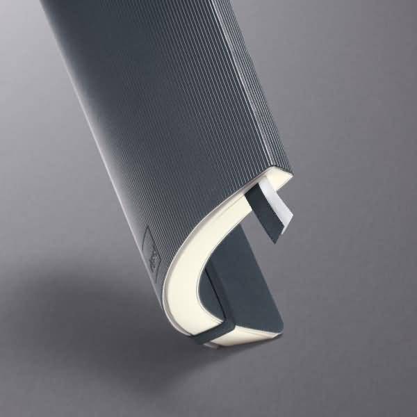 Notizbuch CONCEPTUM® - ca. A4, kariert, 194 Seiten, dark grey,