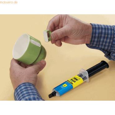 2-Komponenten-Epoxidharzkleber plus schnellfest Doppelkammerspritze 15,5g