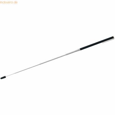 WEDO Teleskopzeigestab, Länge: 126 mm, mattschwarz/verchromt