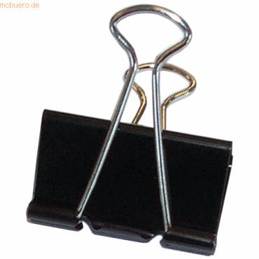 WEDO Foldback-Klammer, (B)51 mm, Klemmweite: 28 mm, schwarz