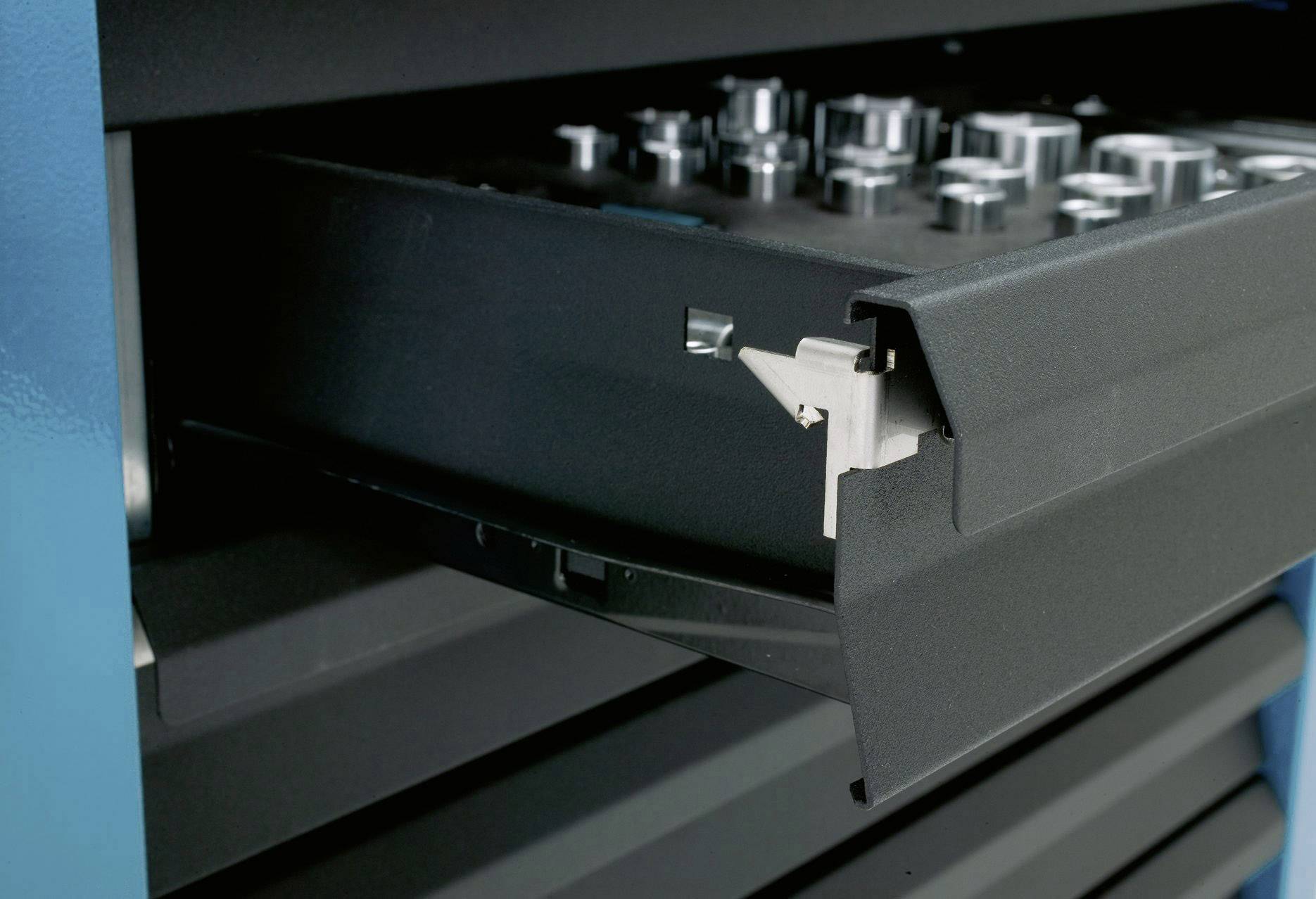 Hazet 177-7 Werkstattwagen Herstellerfarbe: Grau, Blau