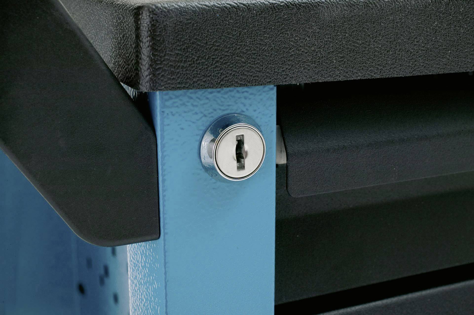 Hazet 177-7 Werkstattwagen Herstellerfarbe: Grau, Blau