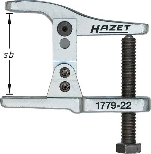 Hazet 1779-22 Kugelgelenk-Abzieher Spannbereich (Details) 20 mm