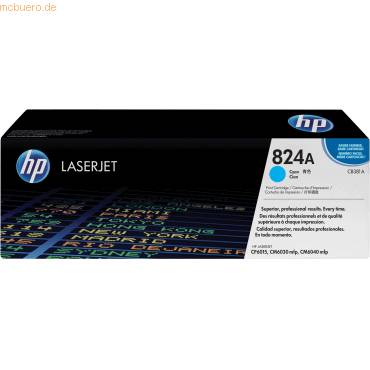 HP 824A Colour LaserJet Original Toner cyan Standardkapazität 21.000 Seiten 1er-Pack