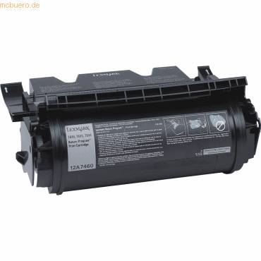 Lexmark - Schwarz - Original - Tonerpatrone LCCP, LRP