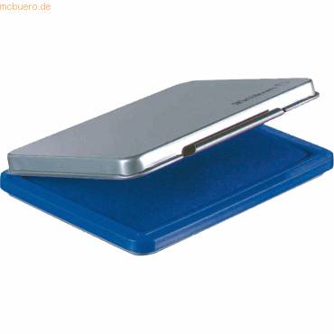 Pelikan Stempelkissen 331017 Gr.2 7x11cm Metallic-Gehäuse blau