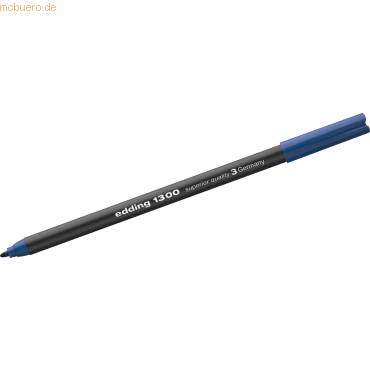 edding Faserschreiber 1300 color pen 4-1300003 2mm blau
