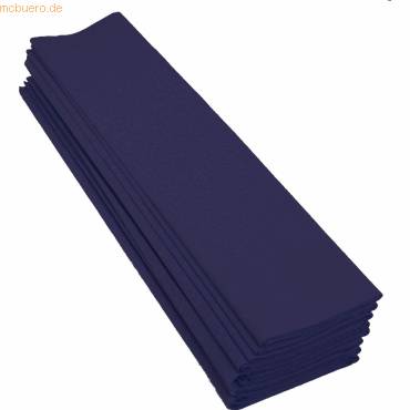 Krepp-Papier 50x70cm marineblau