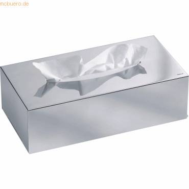 Kosmetik-Tücherbox edelstahl