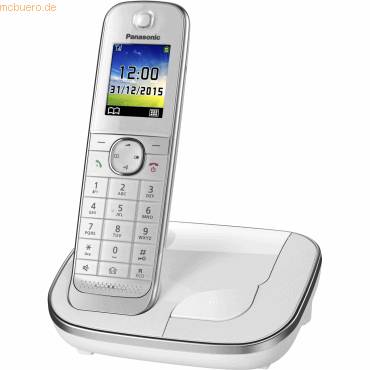 Panasonic KX-TGJ310GW - Schnurlostelefon mit Rufnummernanzeige