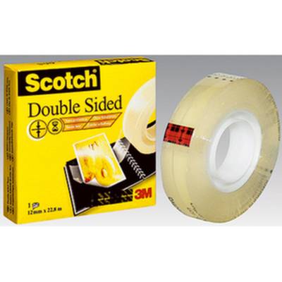 Klebefilm D6651222 12mmx22,8m beidseitig klebend