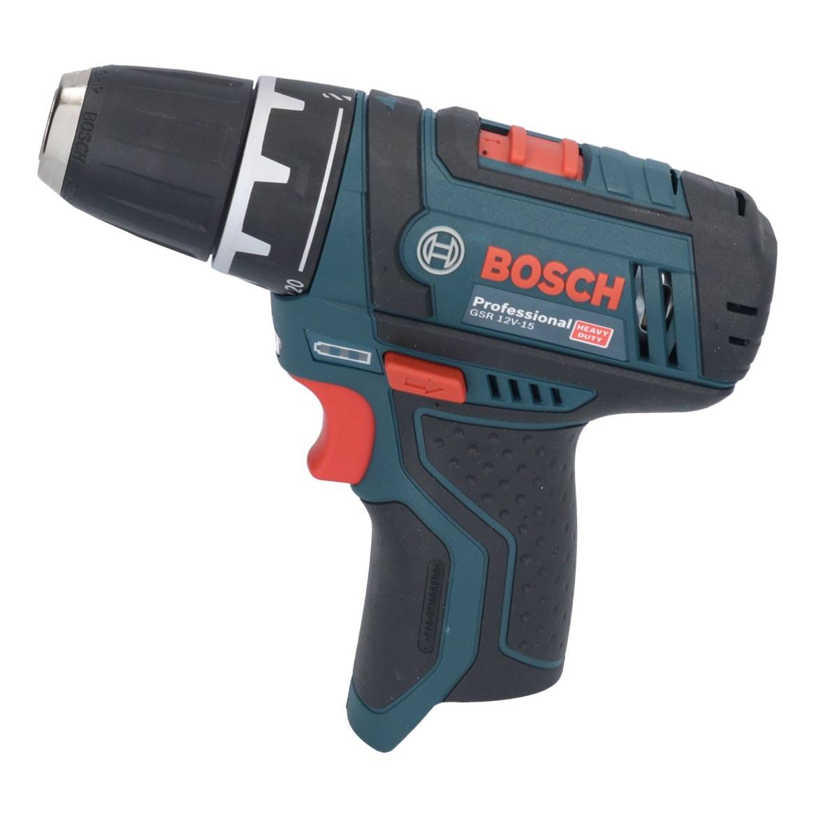 Bosch GSR 12V-15 Professional Akku Bohrschrauber 12 V 30 Nm ( 0601868109 ) + 2x Akku 2,0 Ah + Ladegerät + L-Boxx