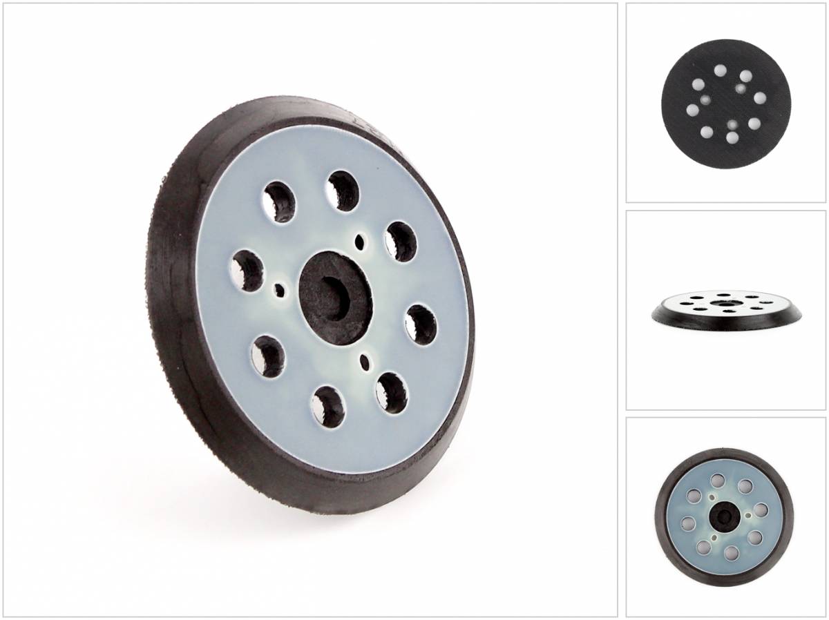 Makita Schleifteller 123mm für Exzenterschleifer / Schleifmaschine ( 743081-8 ) für BO DBO 180 5031 5041