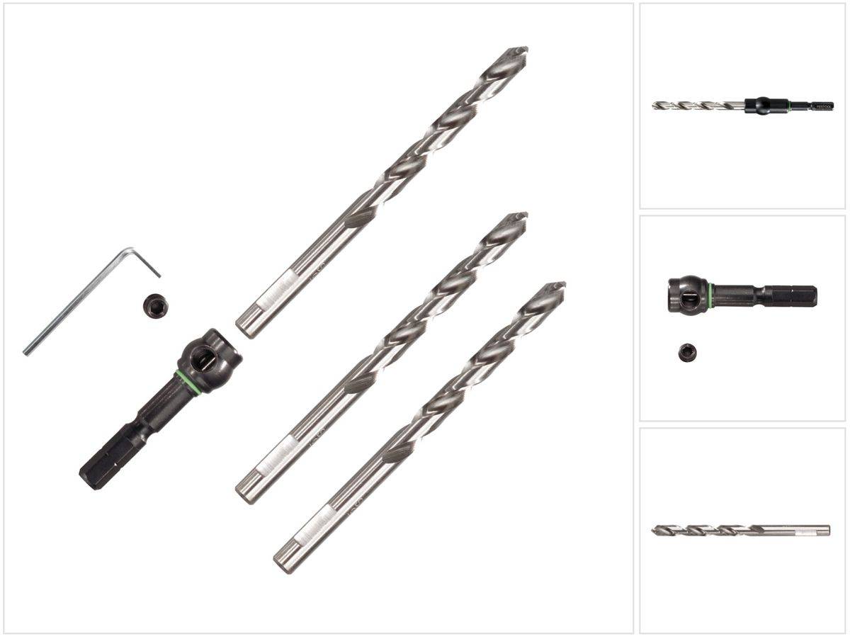 Festool Spiralbohrer HSS D 8,0/75 CE/M-Set