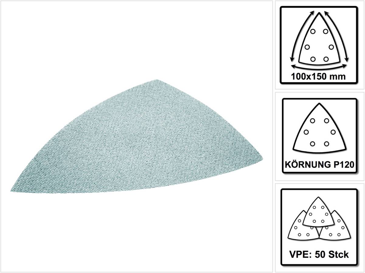 Festool NetzschleifmittelSTF DELTA P120 GR NET/50 ( 203322 )