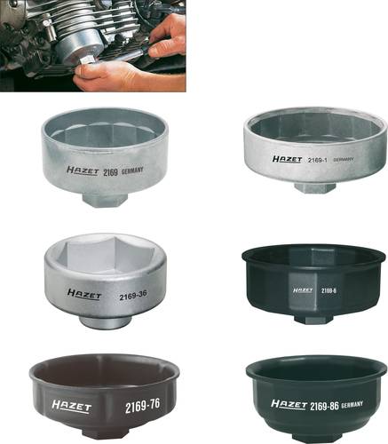 Hazet 2169/6 Ölfilter-Schlüssel