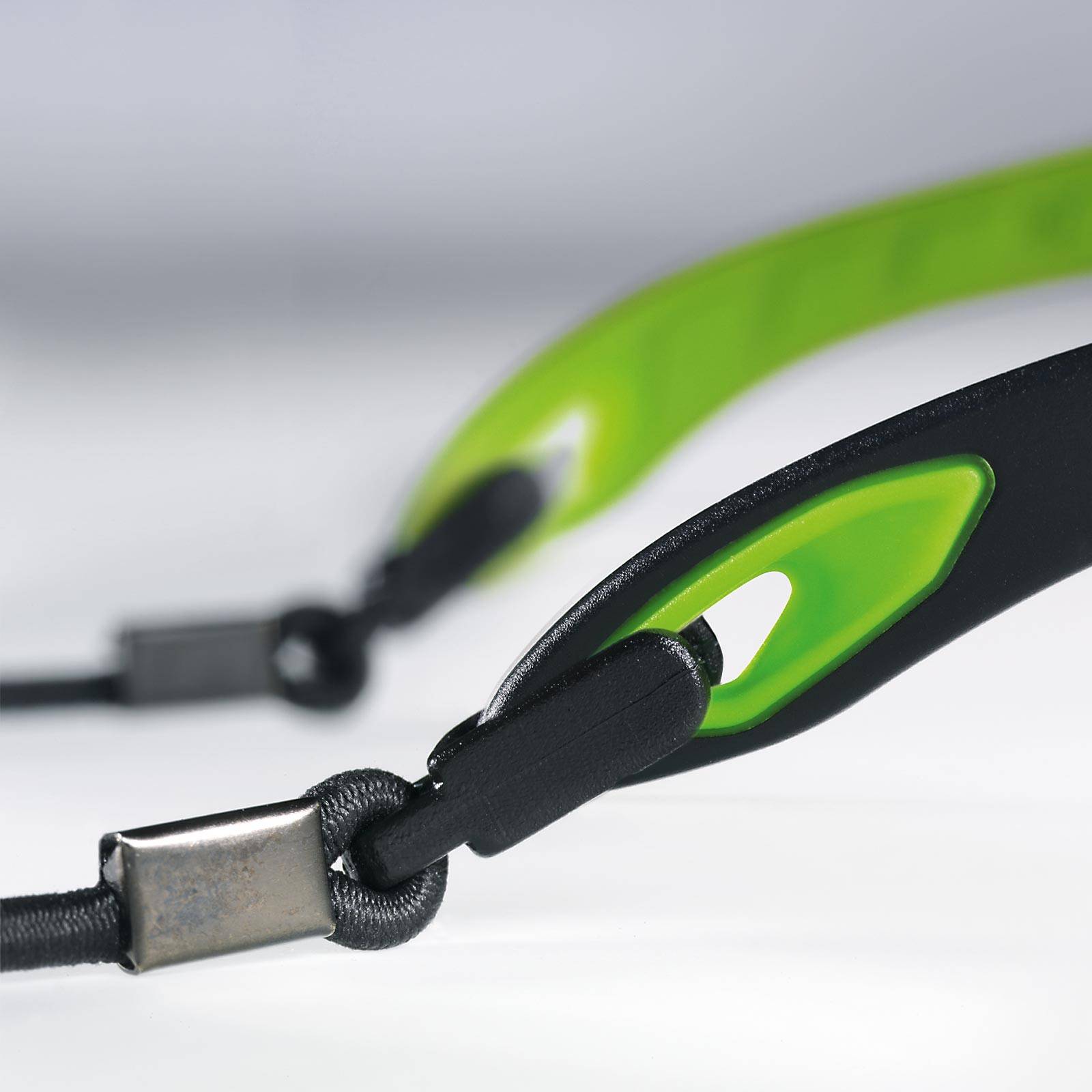 uvex pheos 9192225 Schutzbrille inkl. UV-Schutz Schwarz, Grün