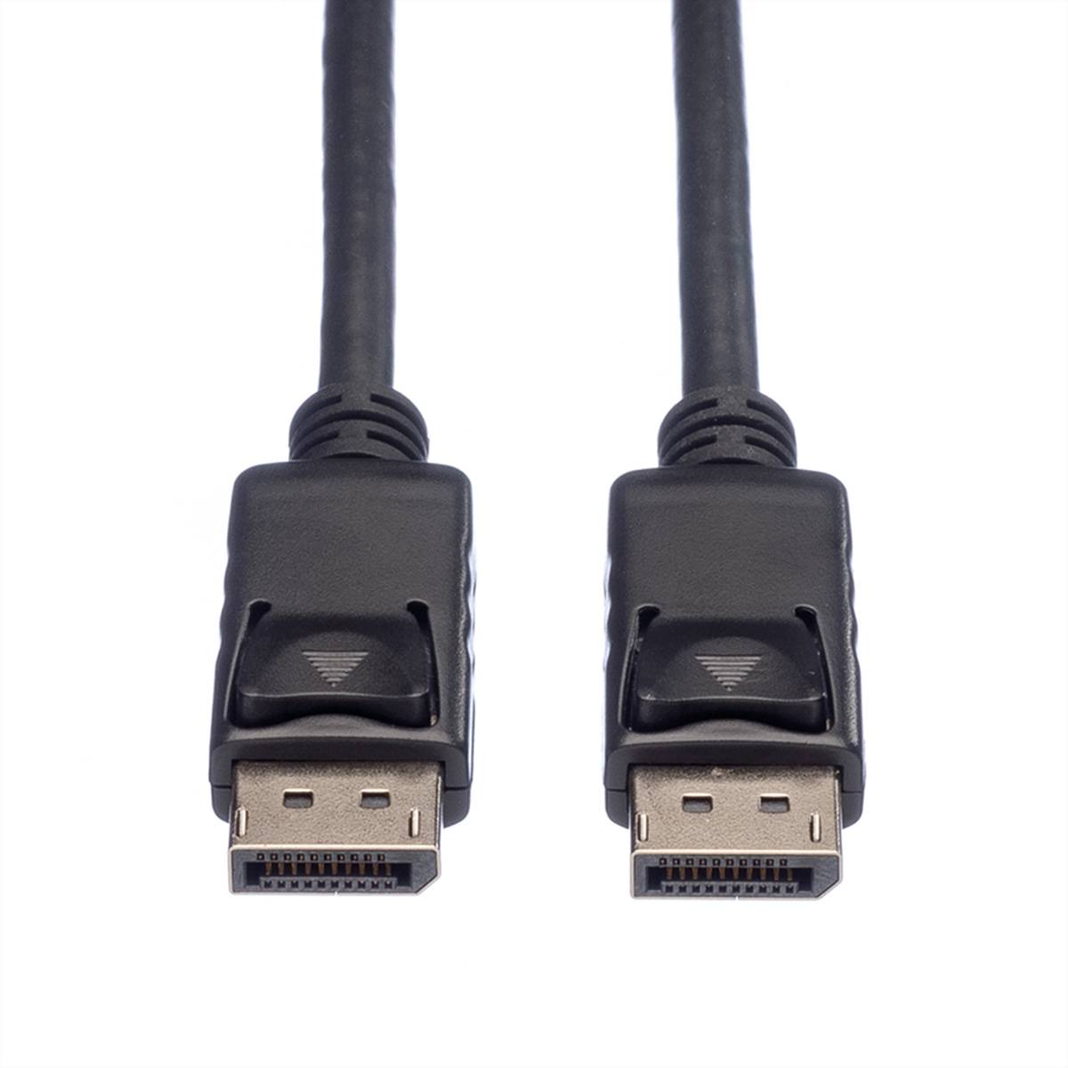 ROLINE GREEN DisplayPort Kabel, DP ST - ST, schwarz, 1 m